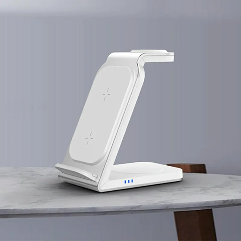 3 In 1 Vertical Metal Wireless Charger
