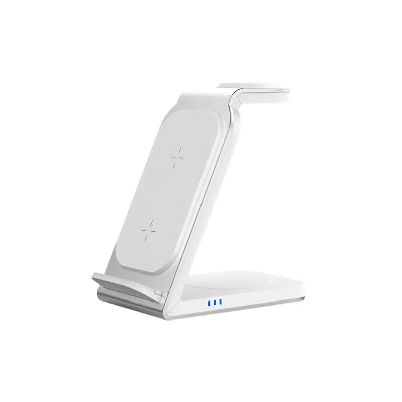 3 In 1 Vertical Metal Wireless Charger