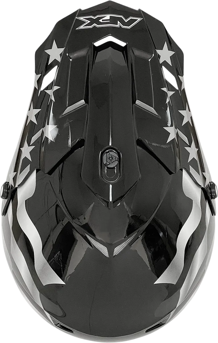 AFX FX-17 Helmet - Flag - Stealth - XS 0110-2362
