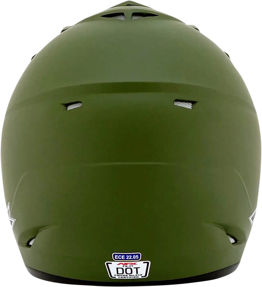 AFX FX-17 Helmet - Flat Olive Drab - XL 0110-4450