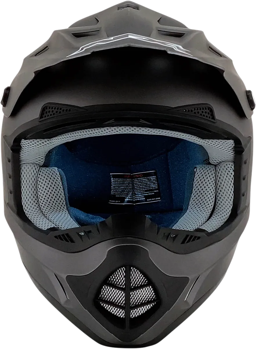 AFX FX-17 Helmet - Frost Gray - Large 0110-3434