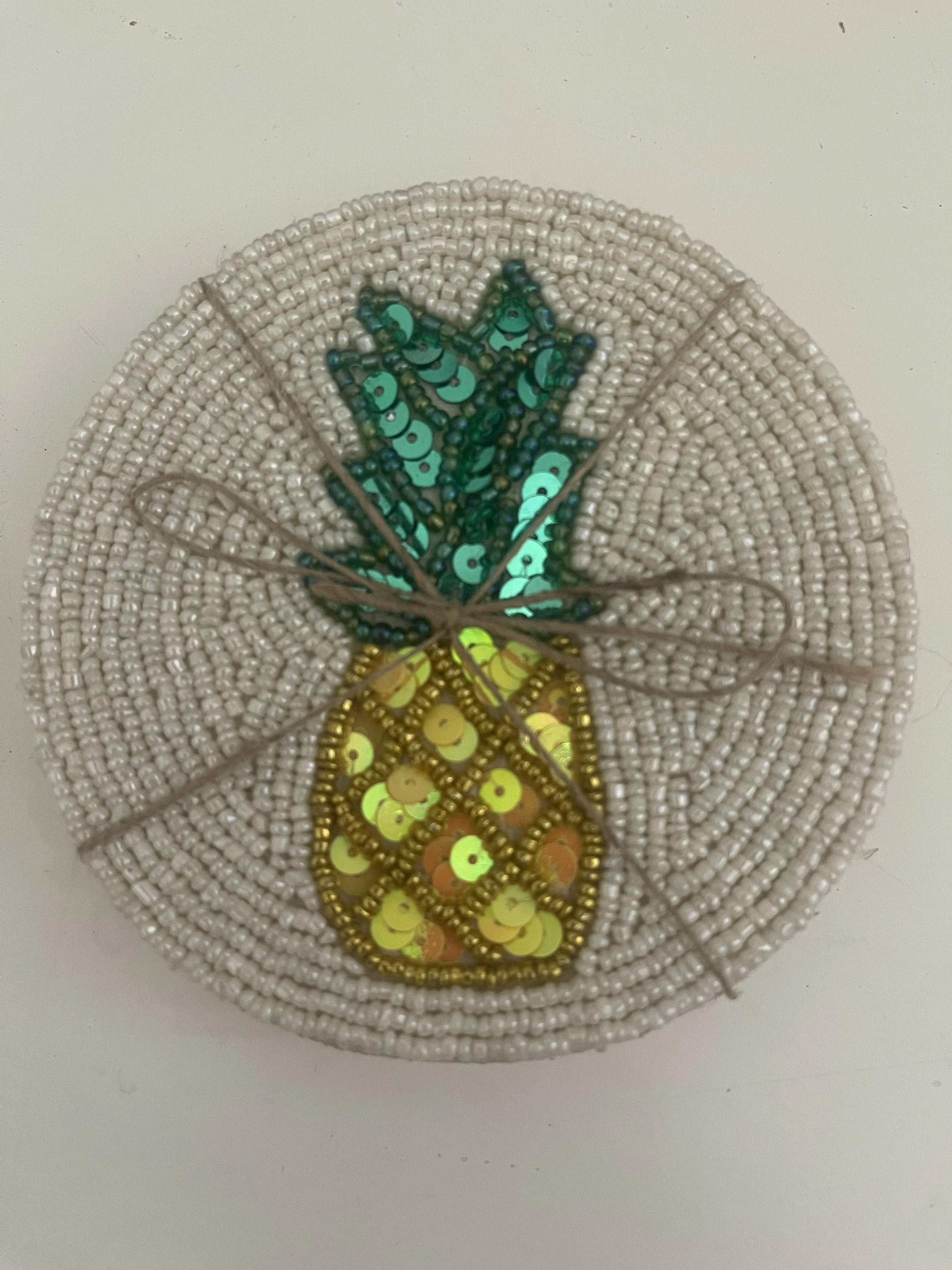 Beaded Coasters
