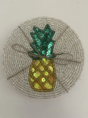 Beaded Coasters