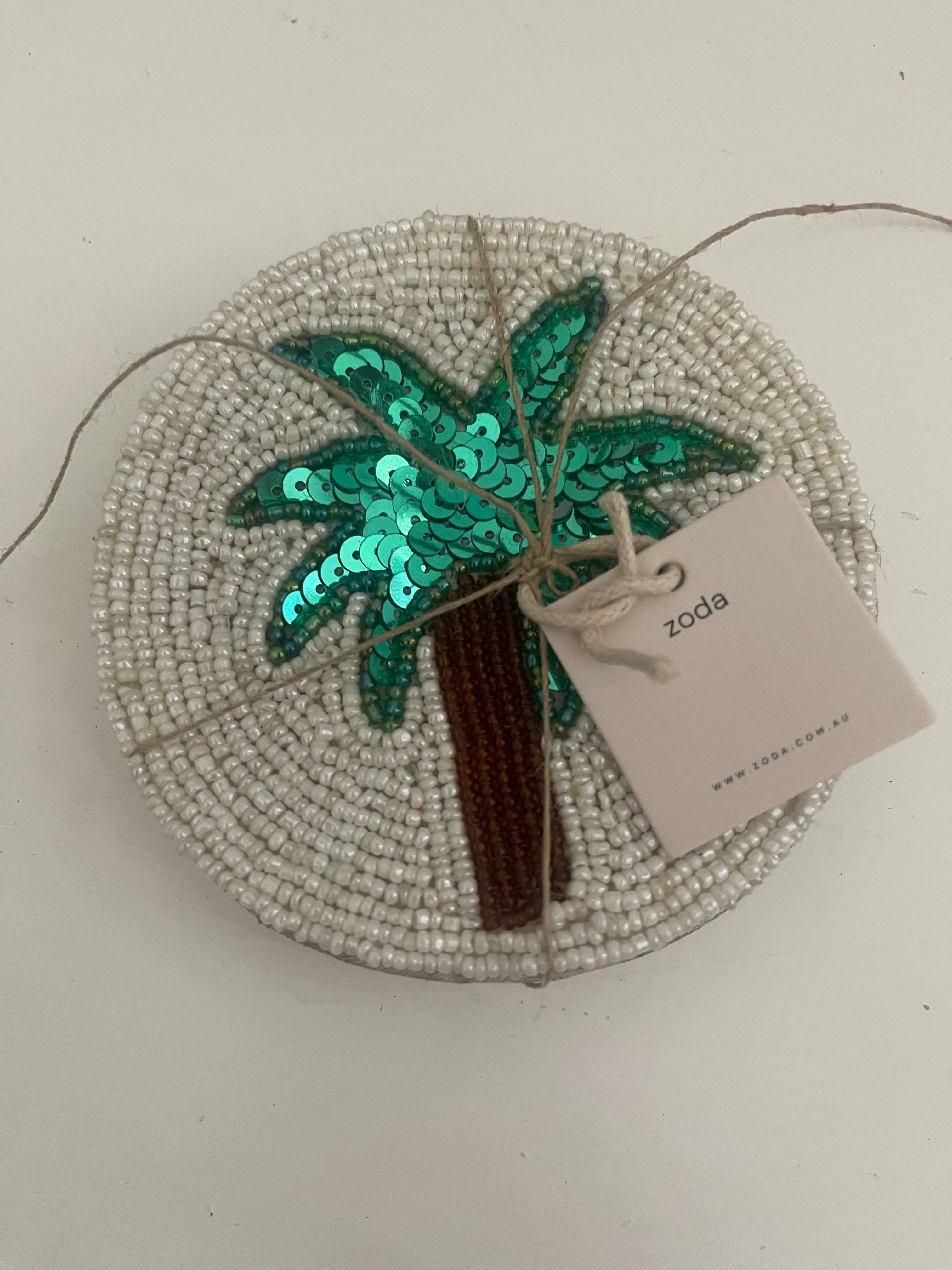 Beaded Coasters