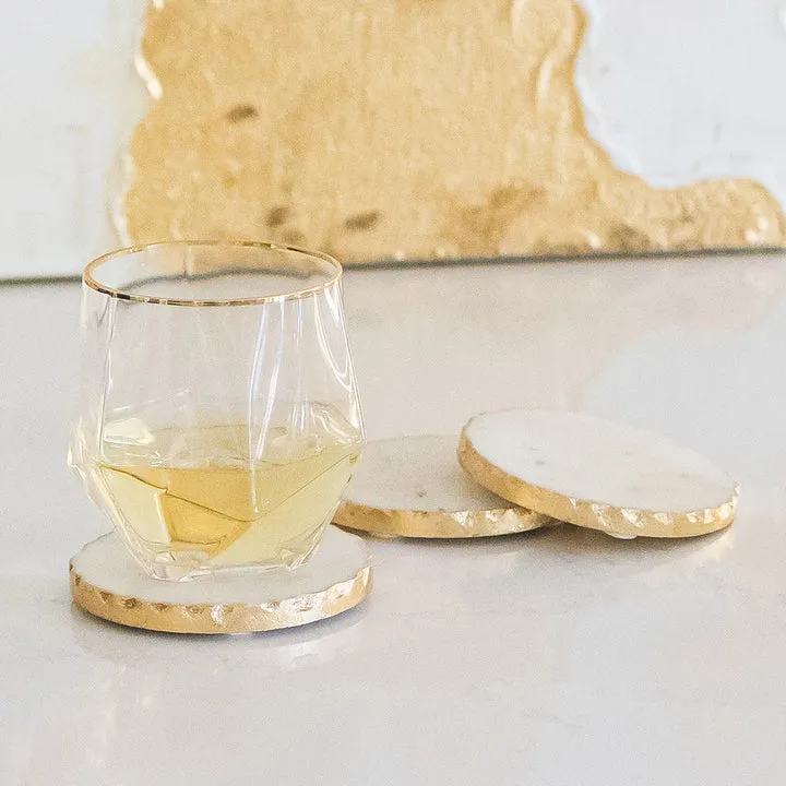 Coasters Marble & Gold