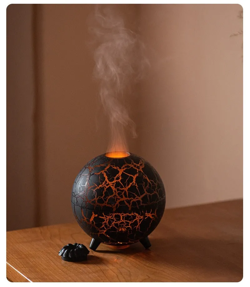 Colorful Planet Atmosphere Lamp USB Humidifier And Essential Oil Diffuser