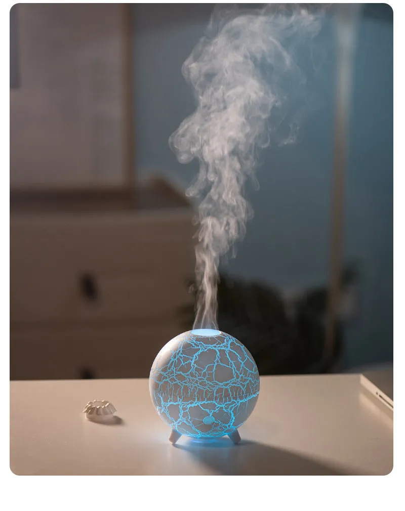 Colorful Planet Atmosphere Lamp USB Humidifier And Essential Oil Diffuser