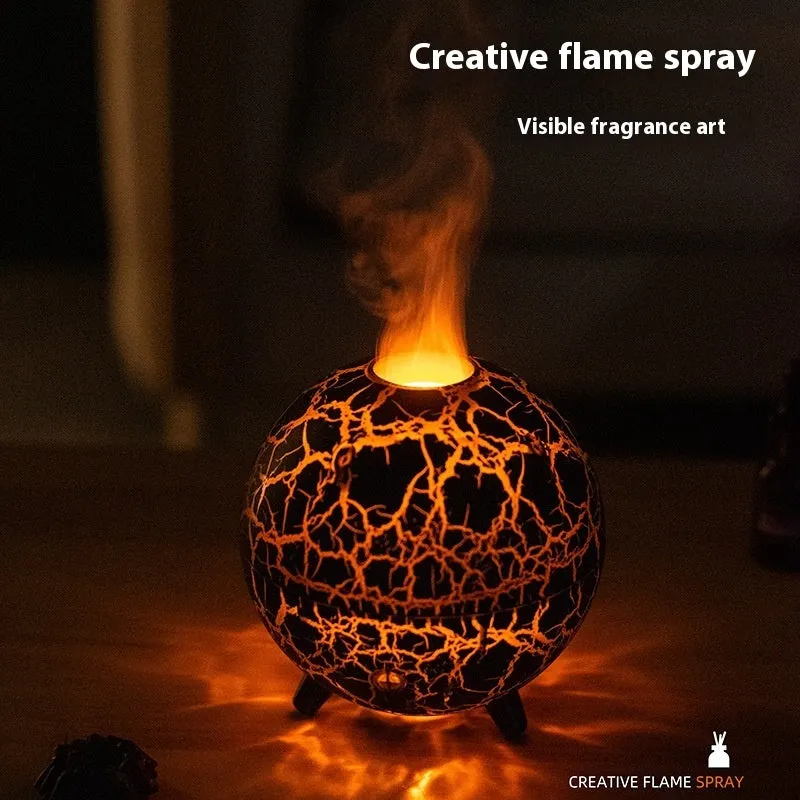 Colorful Planet Atmosphere Lamp USB Humidifier And Essential Oil Diffuser