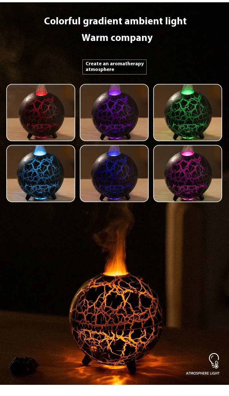 Colorful Planet Atmosphere Lamp USB Humidifier And Essential Oil Diffuser