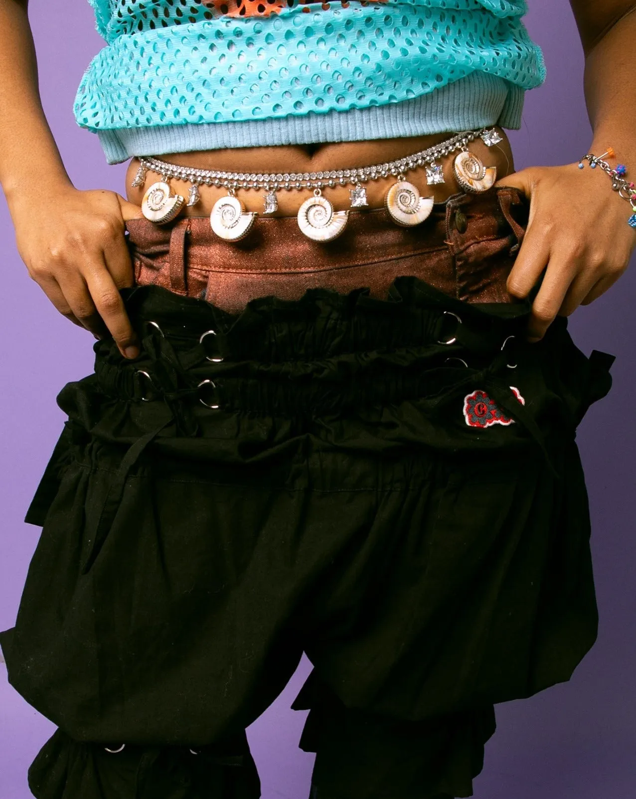 Conch Swirl Belly Chain