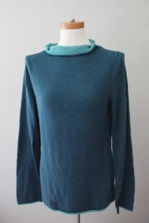Dark Autumn Teal Sweater