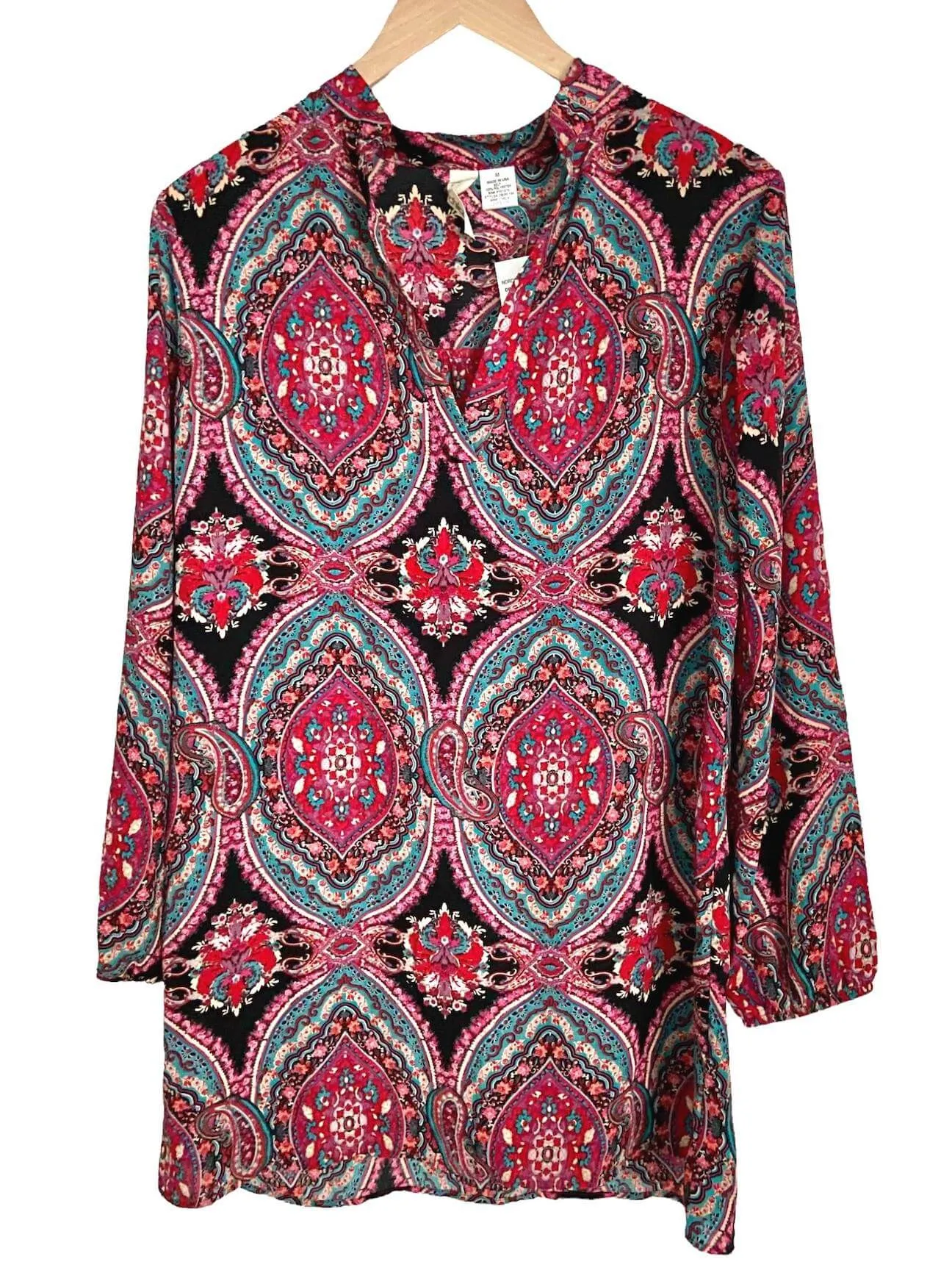 Dark Winter Print Shift Dress