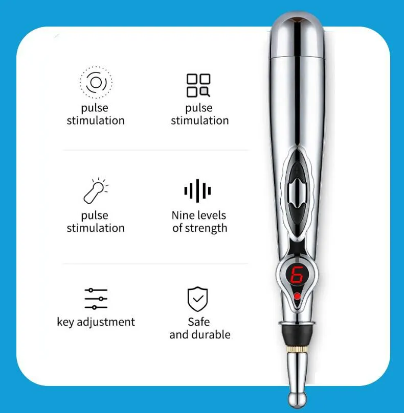 Electronic Acupuncture Pen Point Pen Meridian Massage Pen