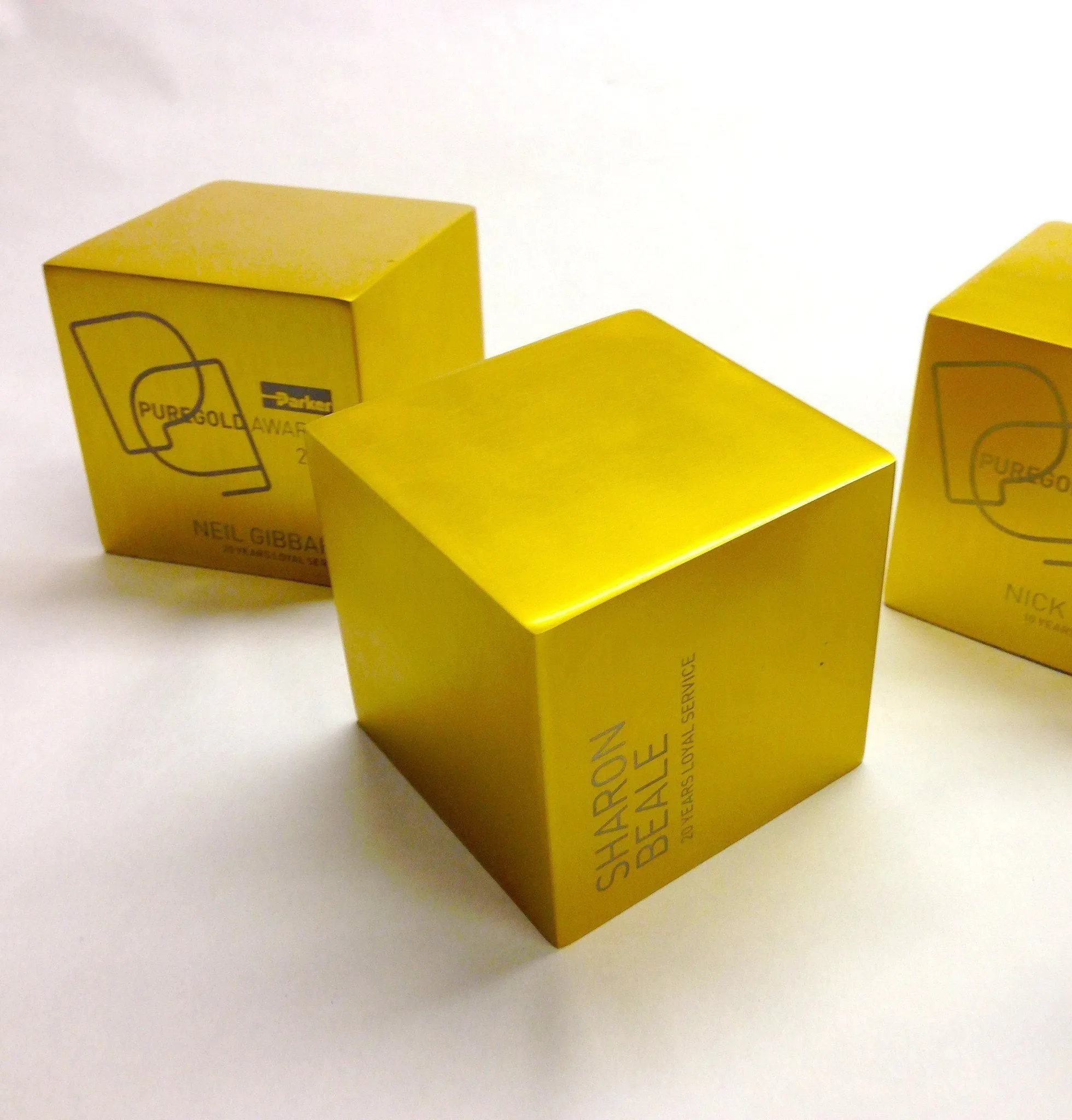 Gold Recognition Ingot Awards
