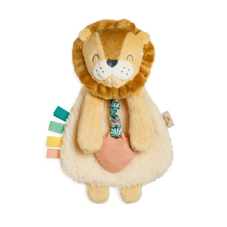 Itzy Ritzy Lovey Plush Silicone Teether Toy