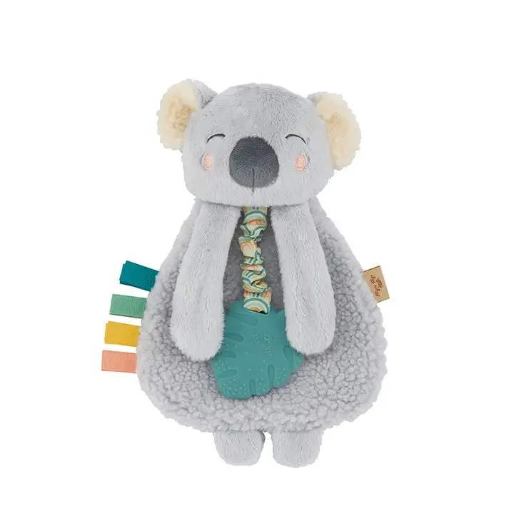 Itzy Ritzy Lovey Plush Silicone Teether Toy