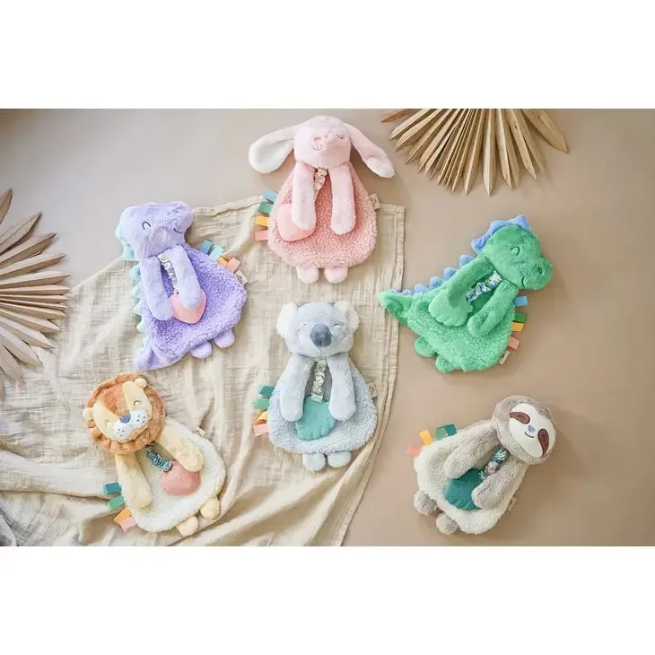 Itzy Ritzy Lovey Plush Silicone Teether Toy