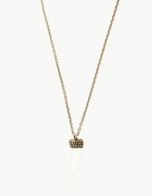 Ivory Claw Necklace - L