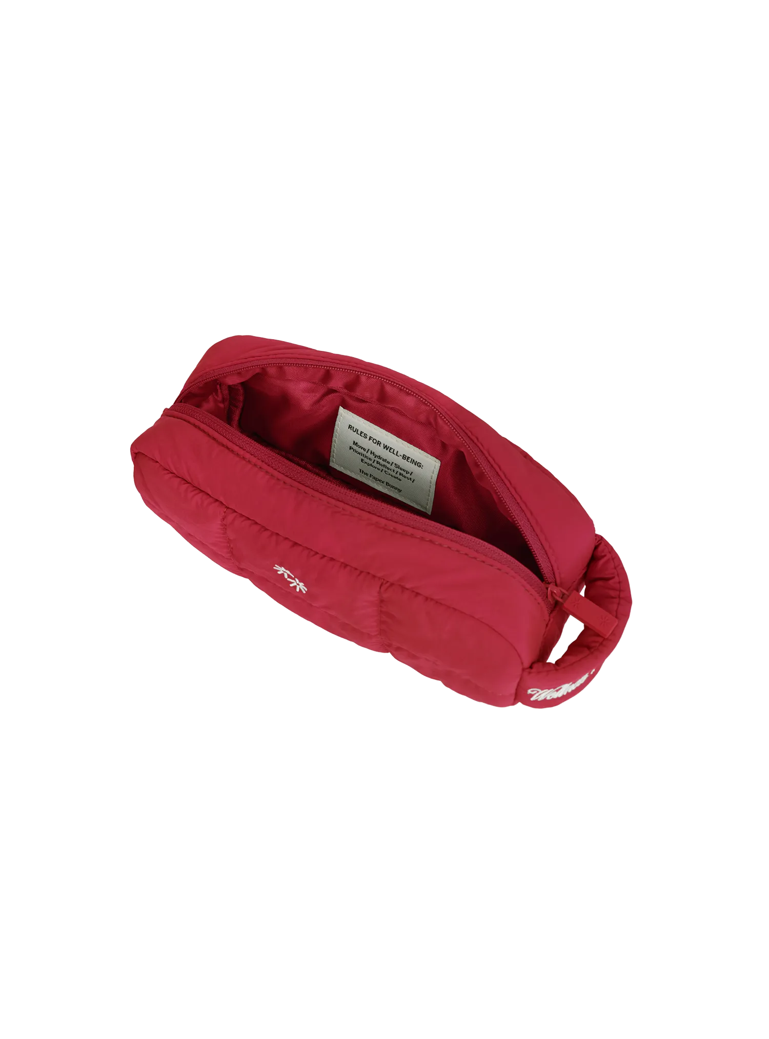 Mini Pillow Pouch (Nylon Cherry)