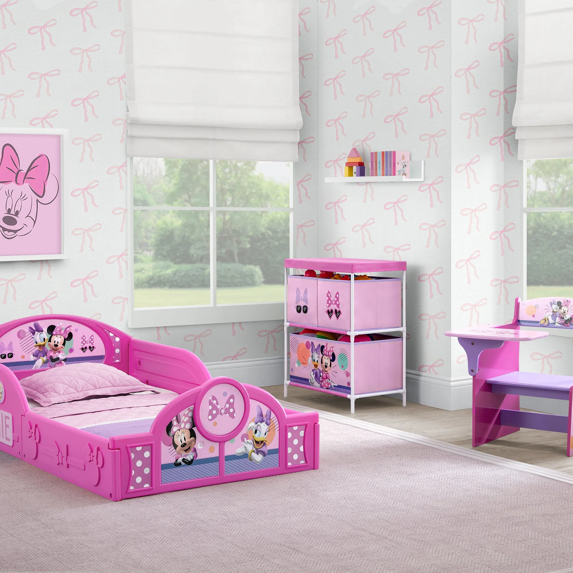 Minnie Mouse 3-Piece Toddler Bedroom Set