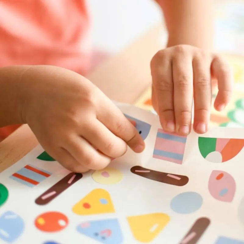 Nature Sticker Puzzle Cards