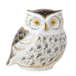 Paperweights Collection Little Grey Owl Paperweight