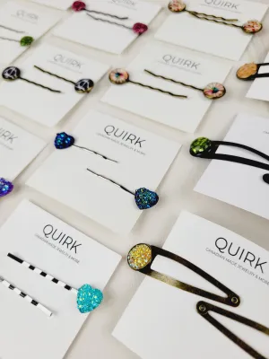 Quirk Handmade Jewelry, Jeweled Hair Accessories