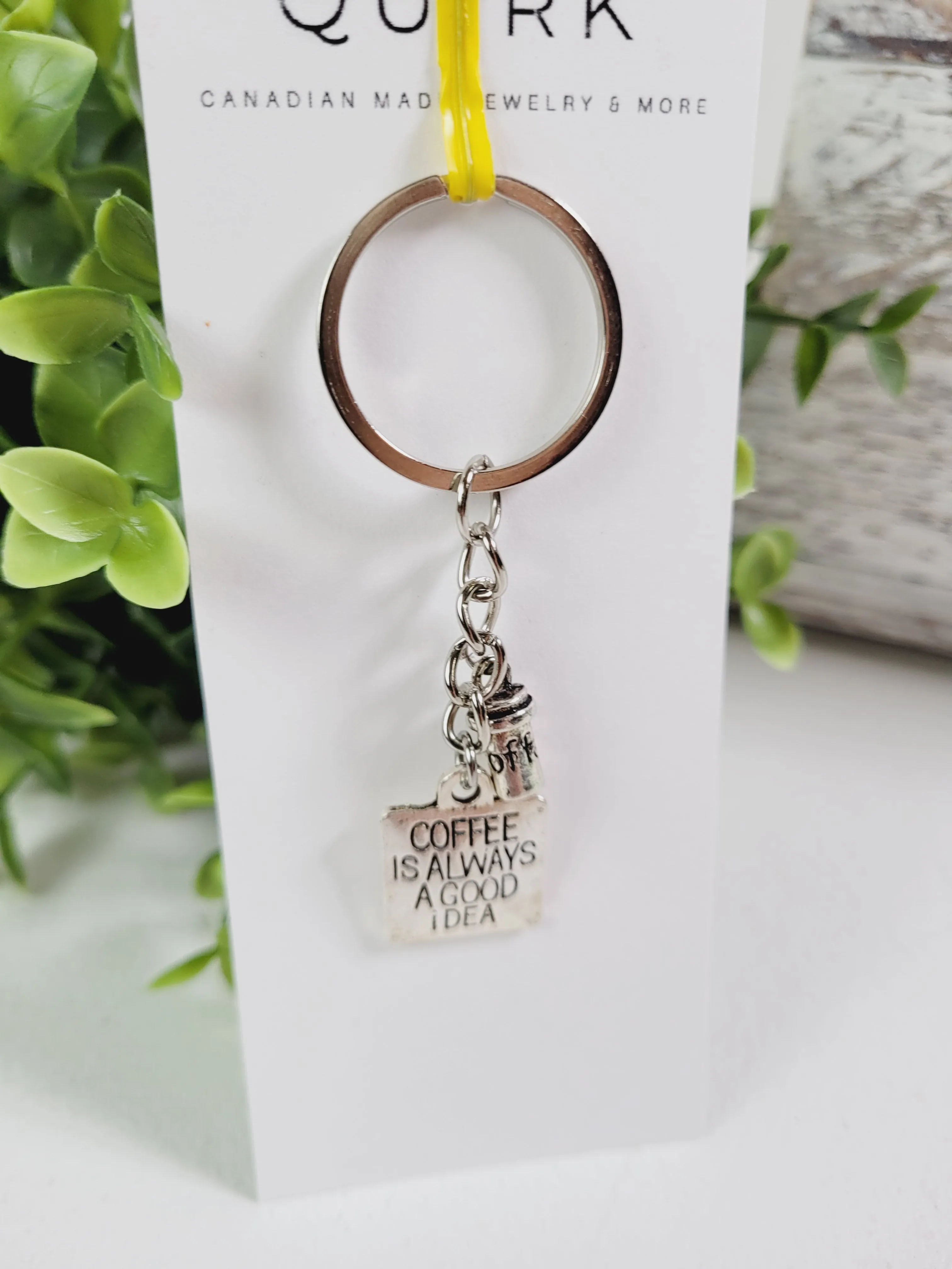 Quirk Handmade Jewelry, Keychains