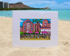 "Royal Hawaiian Beach" Aaron Char Art