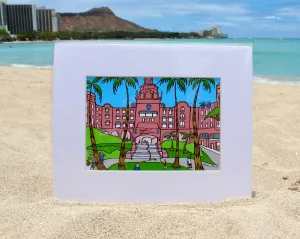 "Royal Hawaiian Coconut Grove" Aaron Char Art