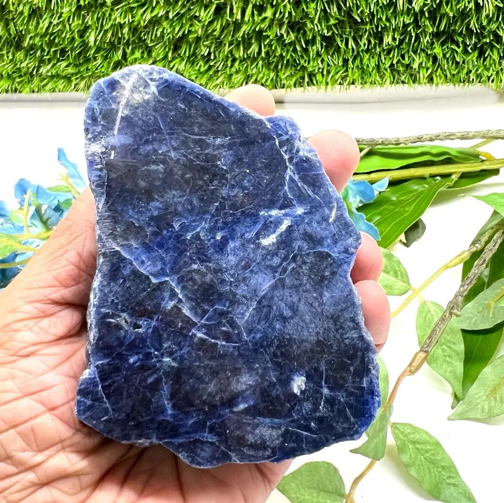 Sodalite One Side Polished Rough
