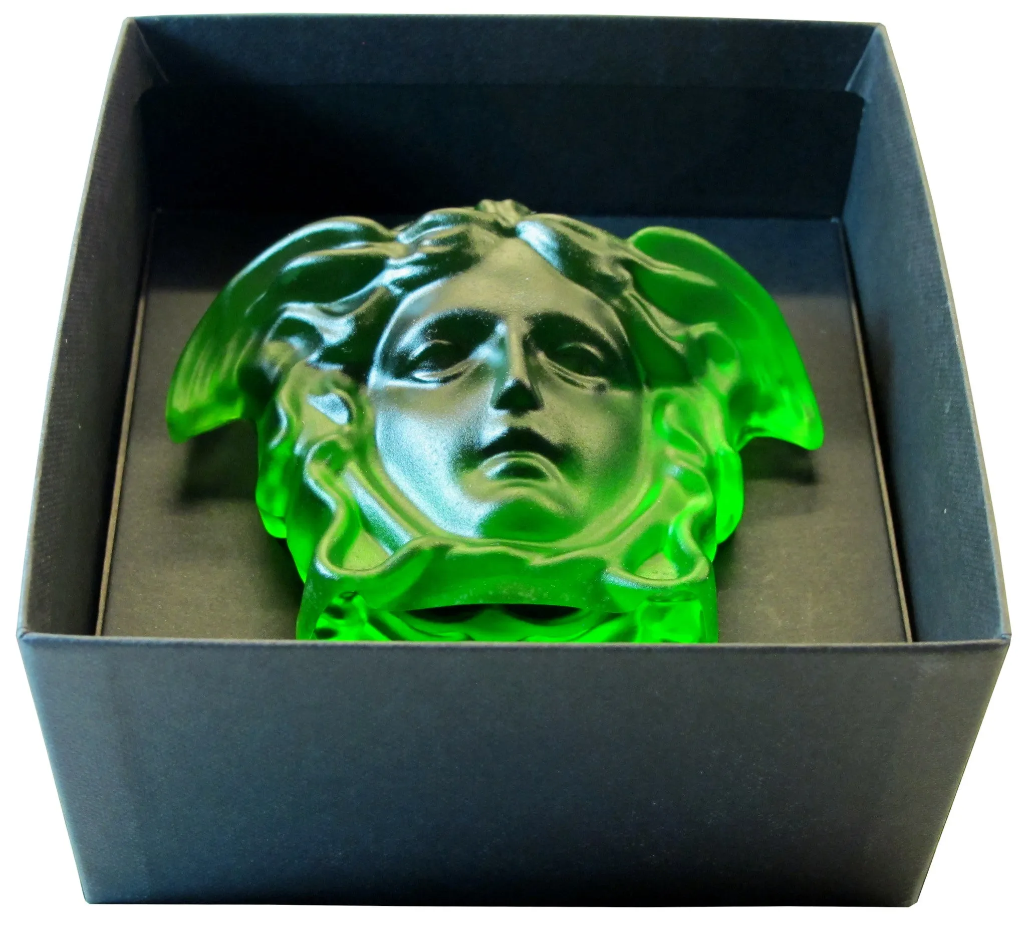 Versace Rosenthal Medusa Paperweights