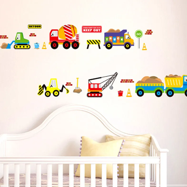 Wall Sticker <br> Construction Site