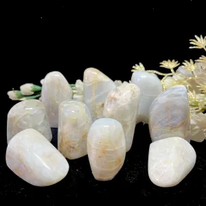 White Moonstone Freeforms (Divine Feminine Energy)