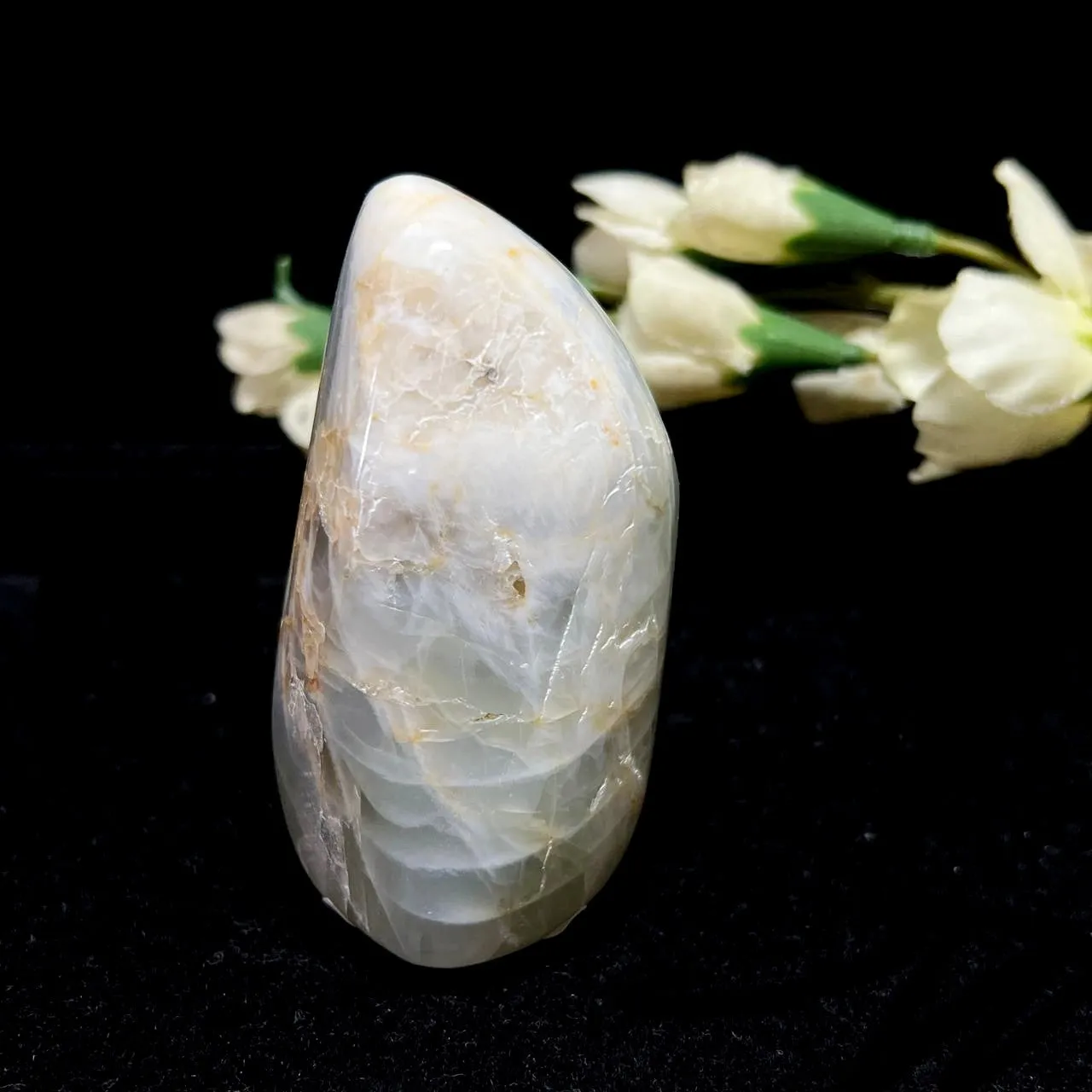 White Moonstone Freeforms (Divine Feminine Energy)